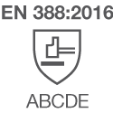 Norm EN 388:2016 ABCDE